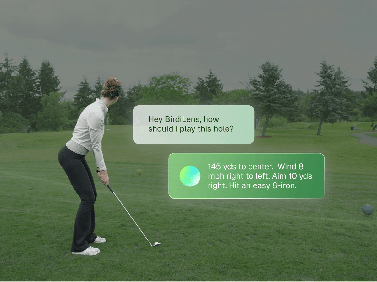 When an AI Golf Caddie Gives You the Data, Who Makes the Shot?